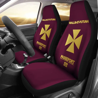 Wallis And Futuna Car Seat Covers - Wallis-Et-Futuna Passeport -