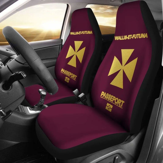 Wallis And Futuna Car Seat Covers - Wallis-Et-Futuna Passeport -