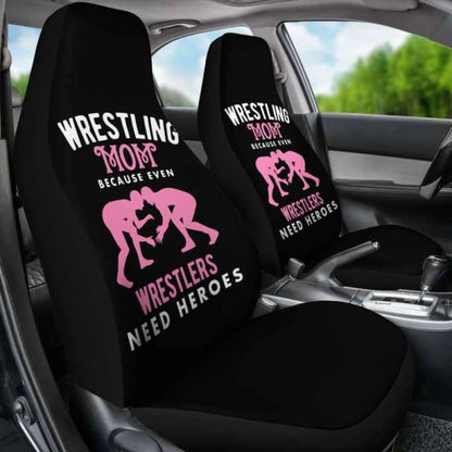 Wrestling Mom Car Seat Covers
