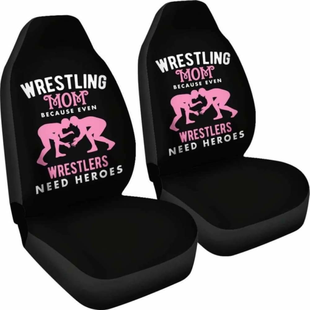 Wrestling Mom Car Seat Covers