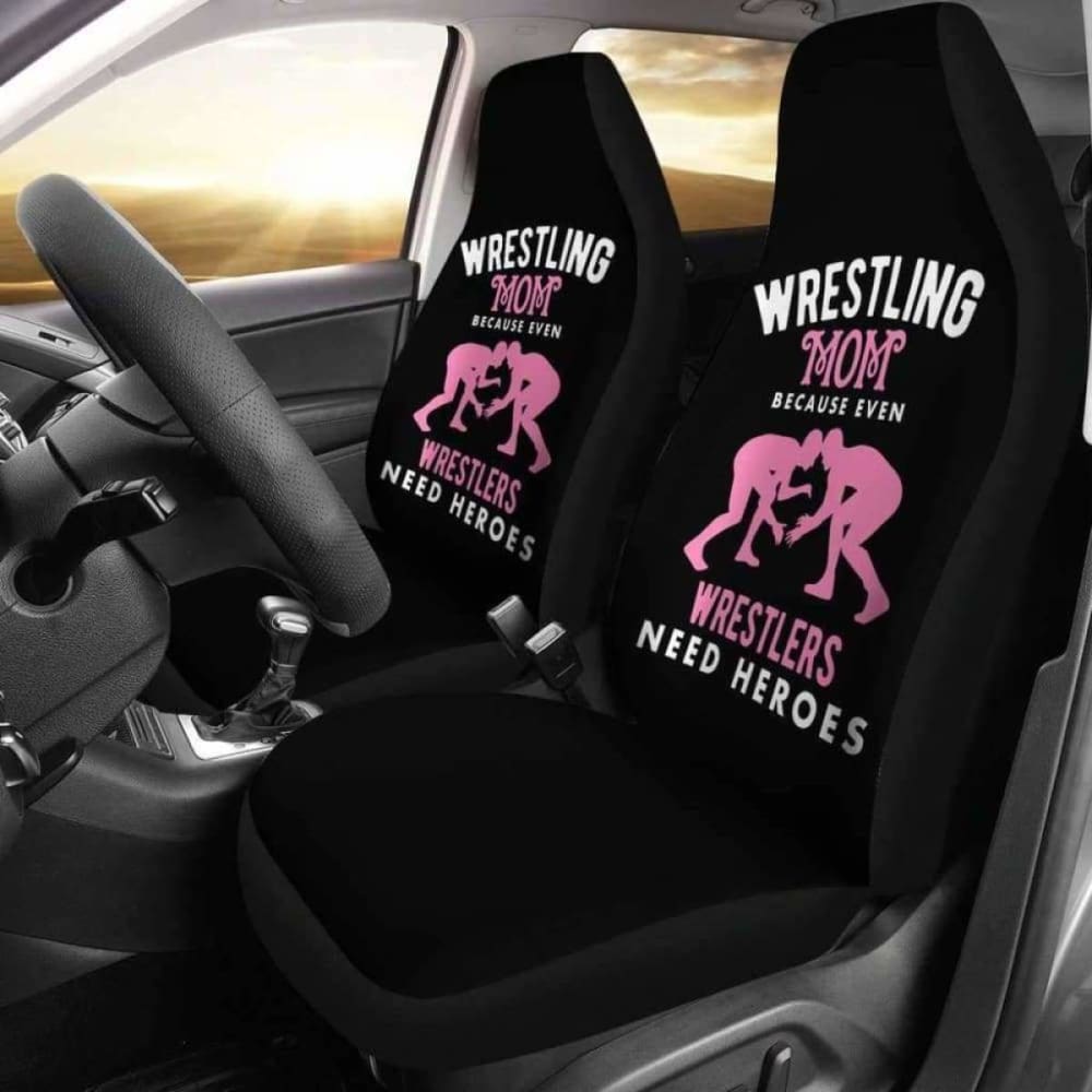 Wrestling Mom Car Seat Covers