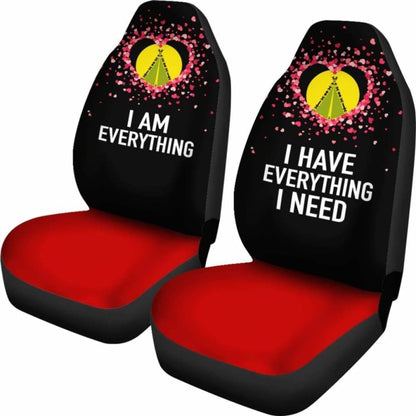 (Sivage) Wallis And Futuna Car Seat Covers Couple Valentine Everthing I Need (Set Of Two)