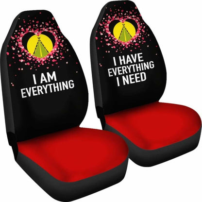(Sivage) Wallis And Futuna Car Seat Covers Couple Valentine Everthing I Need (Set Of Two)