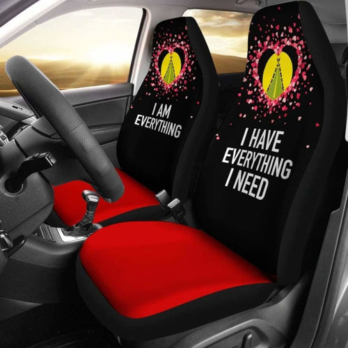 (Sivage) Wallis And Futuna Car Seat Covers Couple Valentine Everthing I Need (Set Of Two)