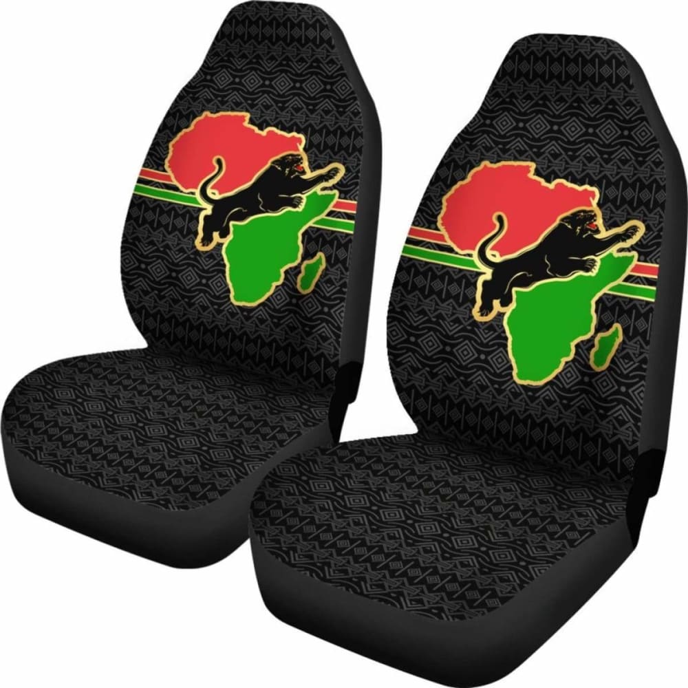 African Panther Car Seat Covers