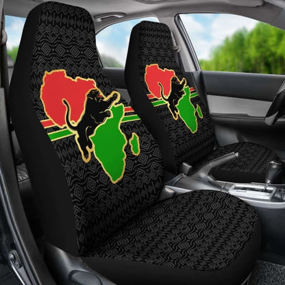 African Panther Car Seat Covers