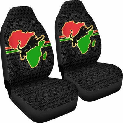African Panther Car Seat Covers