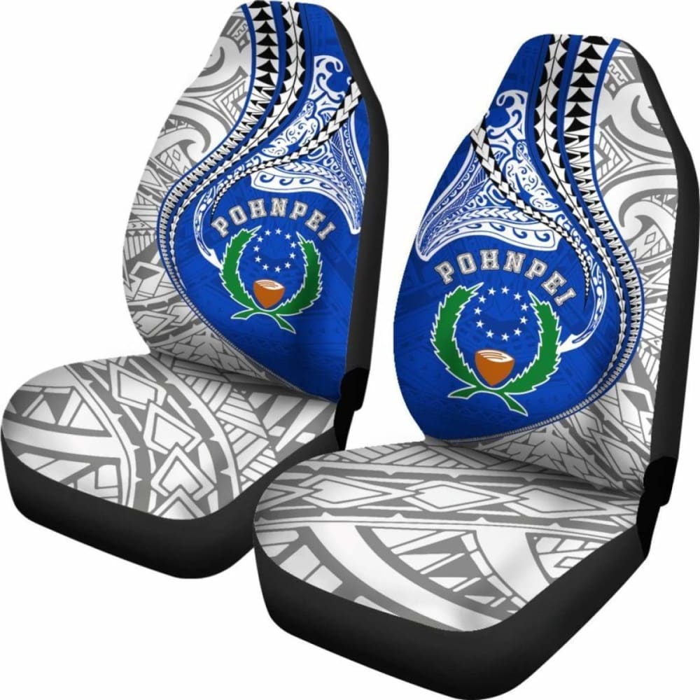 Pohnpei Car Seat Cover Kanaloa Tatau -