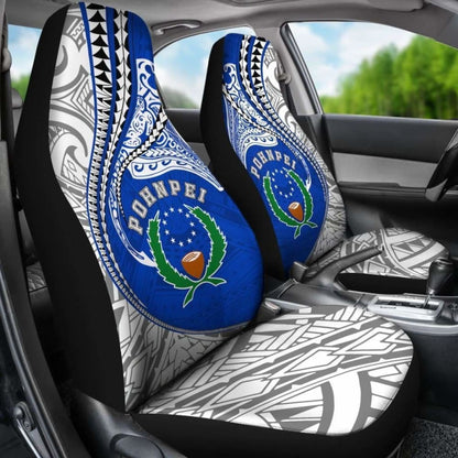 Pohnpei Car Seat Cover Kanaloa Tatau -