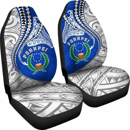Pohnpei Car Seat Cover Kanaloa Tatau -