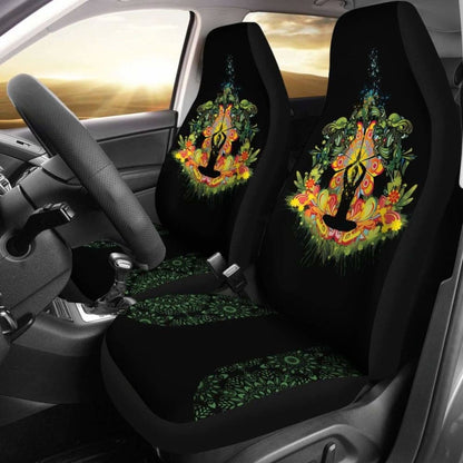Yoga Glowing Heart Car Seat Cover