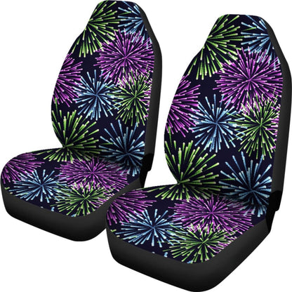 Fireworks Car Seat Covers