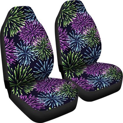 Fireworks Car Seat Covers