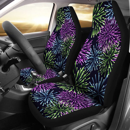 Fireworks Car Seat Covers