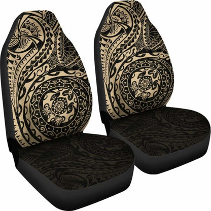 Polynesian Car Seat Covers - Polynesian Tattoo Style -