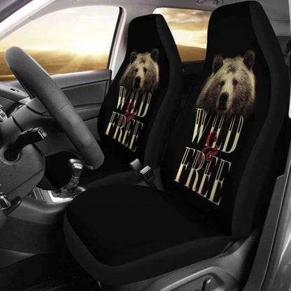 Bear Wild and Free Car Seat Covers