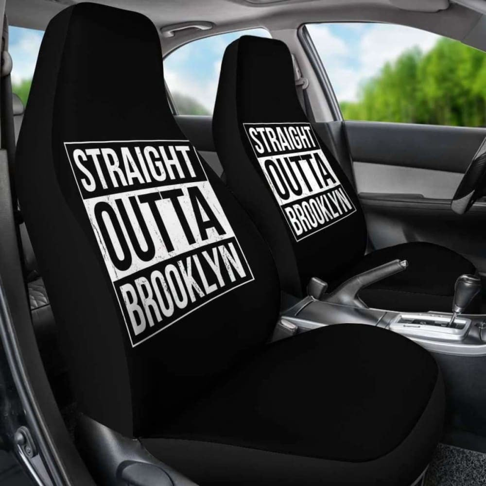Straight Outta Brooklyn Car Seat Covers Amazing Gift