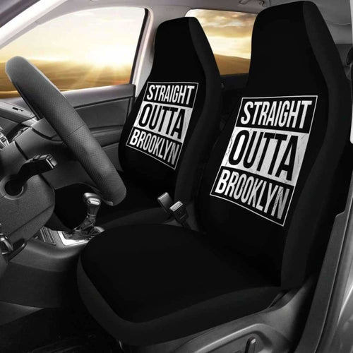 Straight Outta Brooklyn Car Seat Covers Amazing Gift