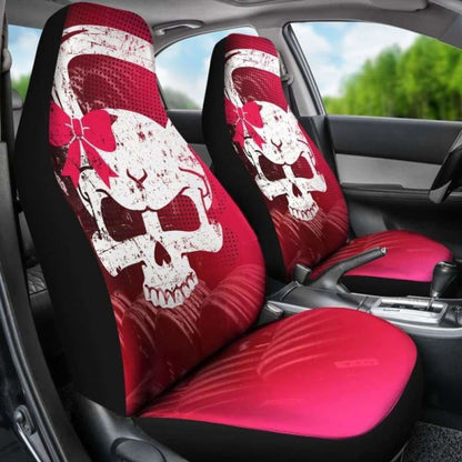Kettlebell Skull Fitness Car Seat Covers