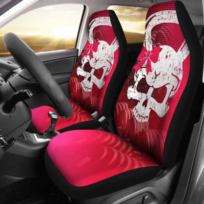 Kettlebell Skull Fitness Car Seat Covers