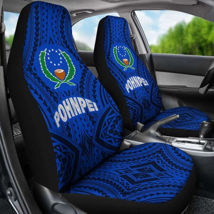 Pohnpei Car Seat Covers - Blue Version -