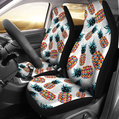 Hawaii Pineapple Car Seat Covers