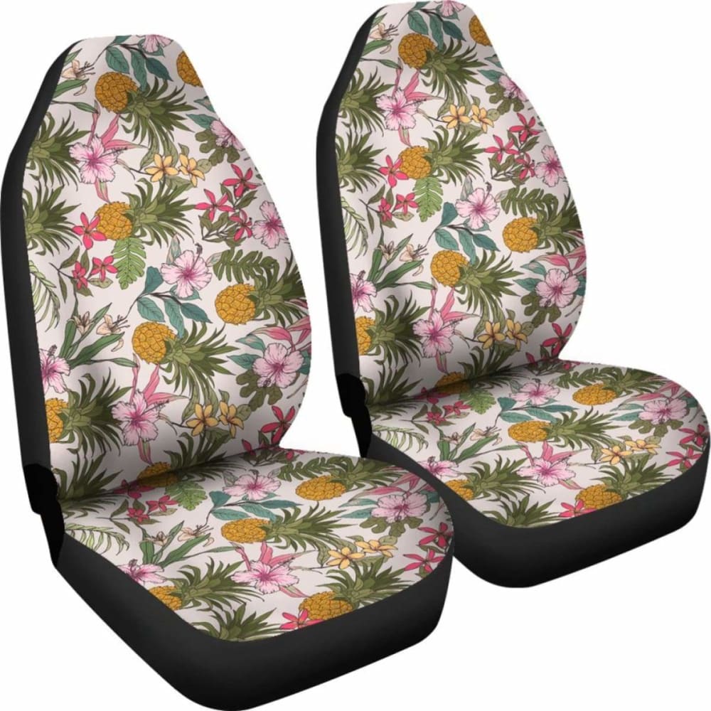 Hawaii Pineapple Tropical Car Seat Covers