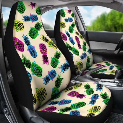 Hawaii Pineapple Car Seat Covers
