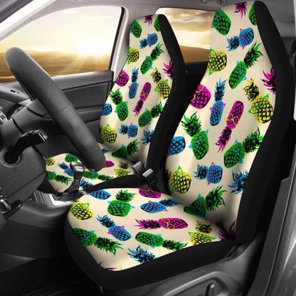 Hawaii Pineapple Car Seat Covers