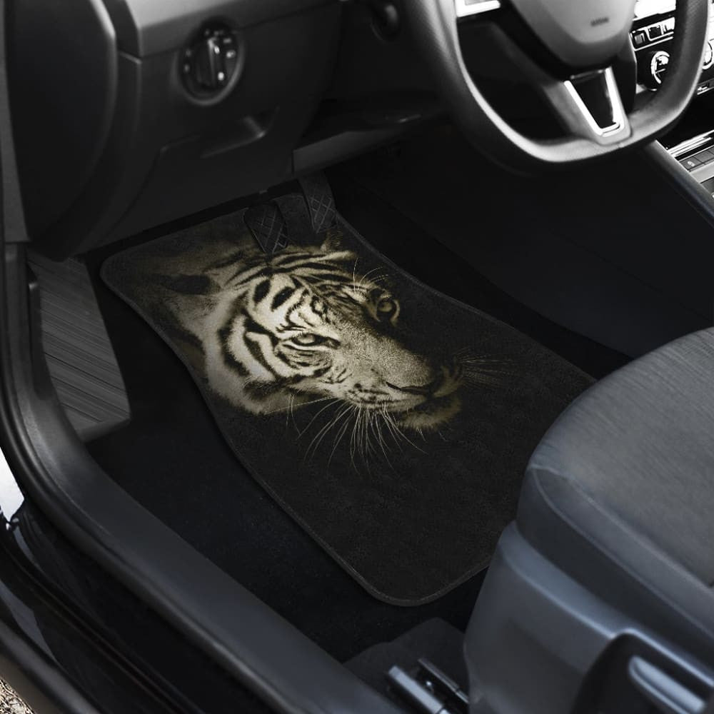 White Tiger Car Floor Mats Amazing Gift Ideas