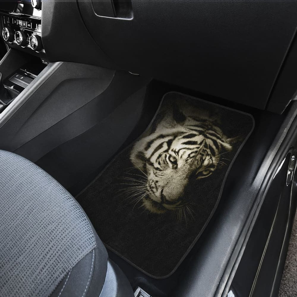 White Tiger Car Floor Mats Amazing Gift Ideas