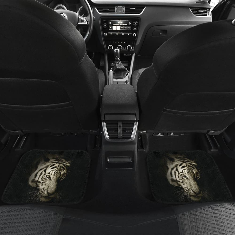 White Tiger Car Floor Mats Amazing Gift Ideas