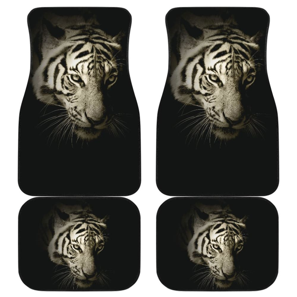White Tiger Car Floor Mats Amazing Gift Ideas