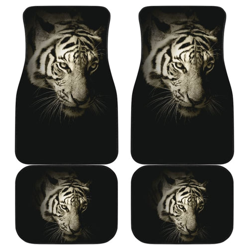 White Tiger Car Floor Mats Amazing Gift Ideas
