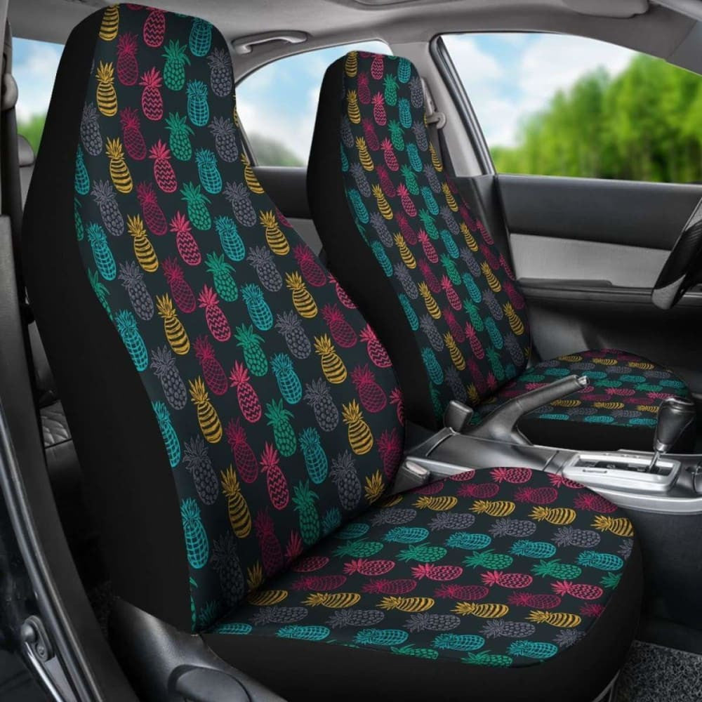 Hawaii Pineapple Car Seat Covers