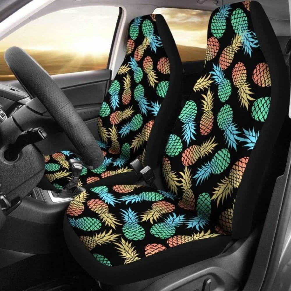 Hawaii Pineapple Car Seat Covers