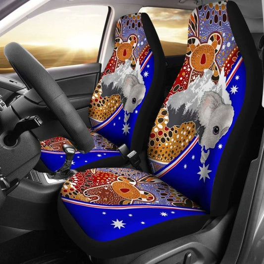 Australian \bCar Seat Covers - Australia Koala -