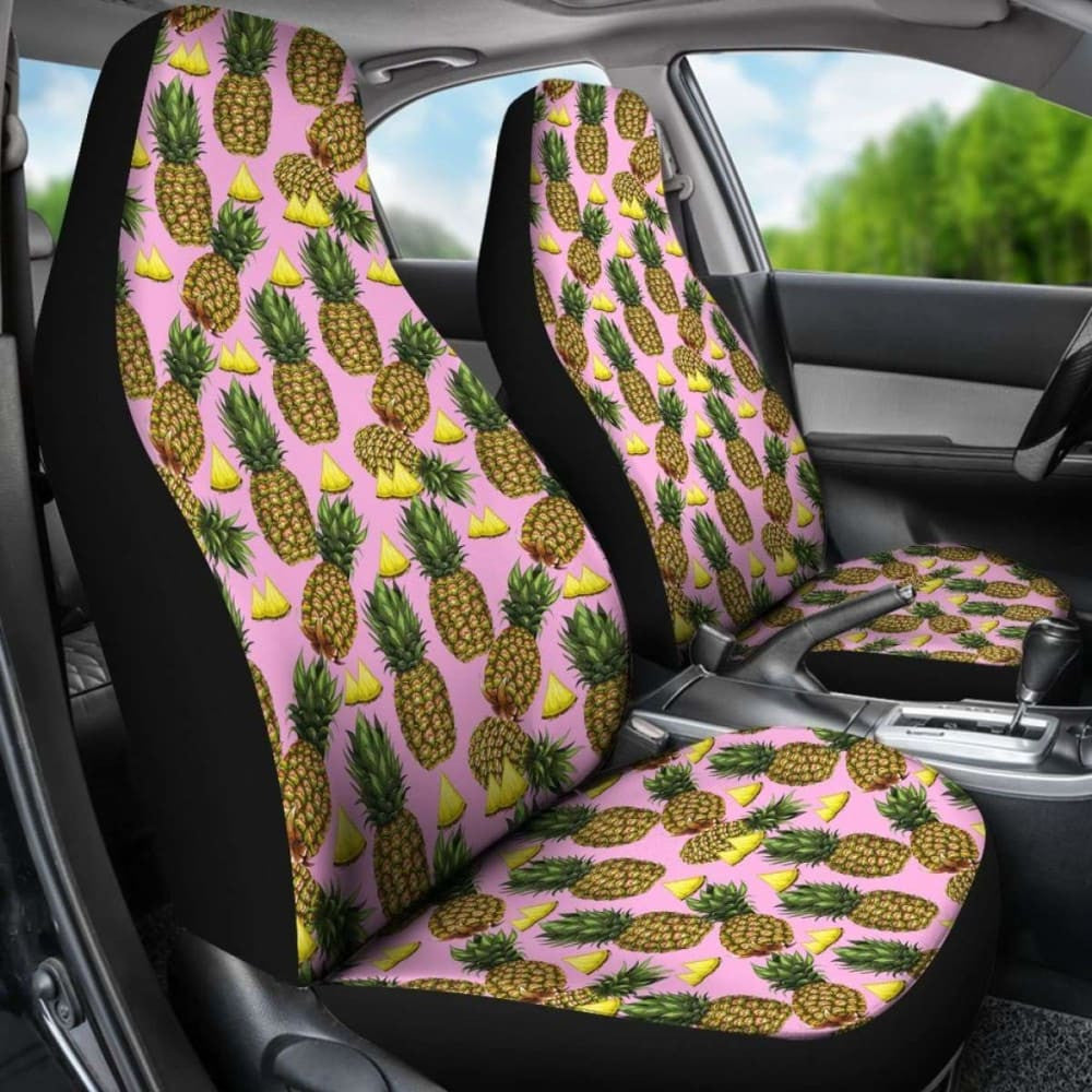 Hawaii Pineapple Car Seat Covers
