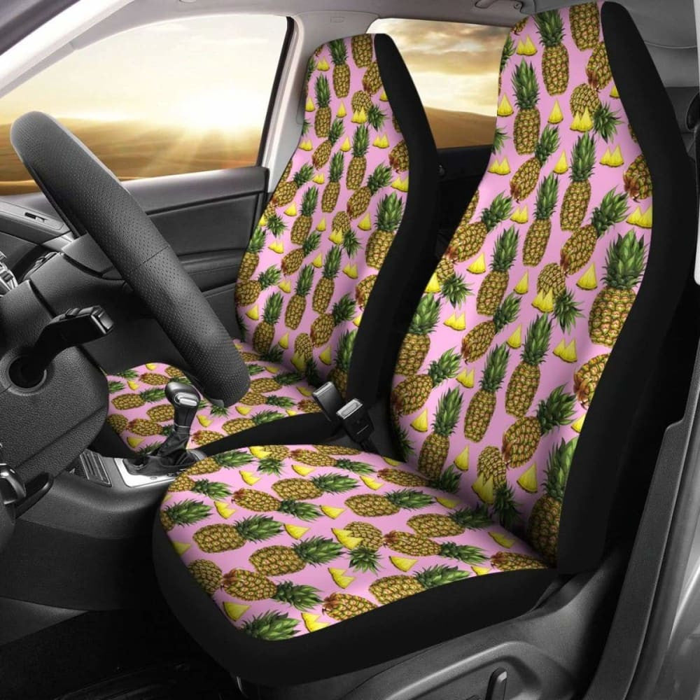 Hawaii Pineapple Car Seat Covers