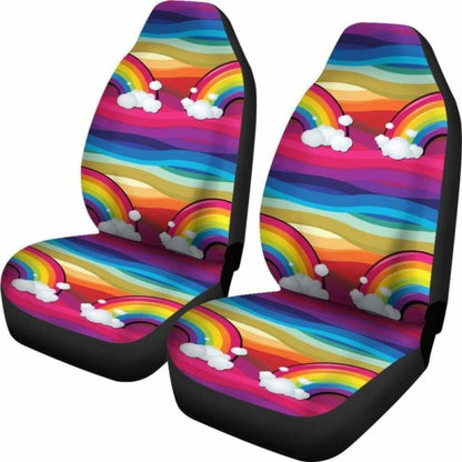Rainbow Car Seat Covers
