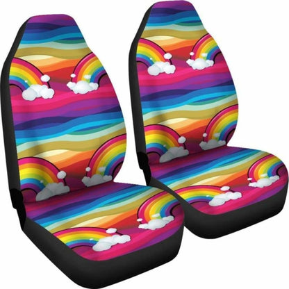 Rainbow Car Seat Covers