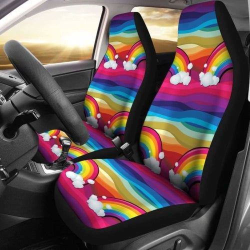 Rainbow Car Seat Covers