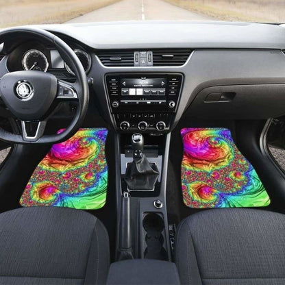 Happy Rainbow Car Floor Mat