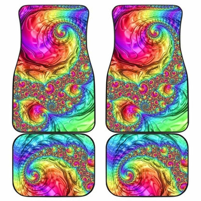 Happy Rainbow Car Floor Mat