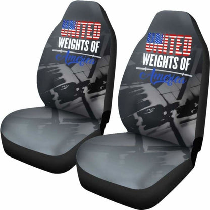 United Weights Of America Fitness Car Seat Covers