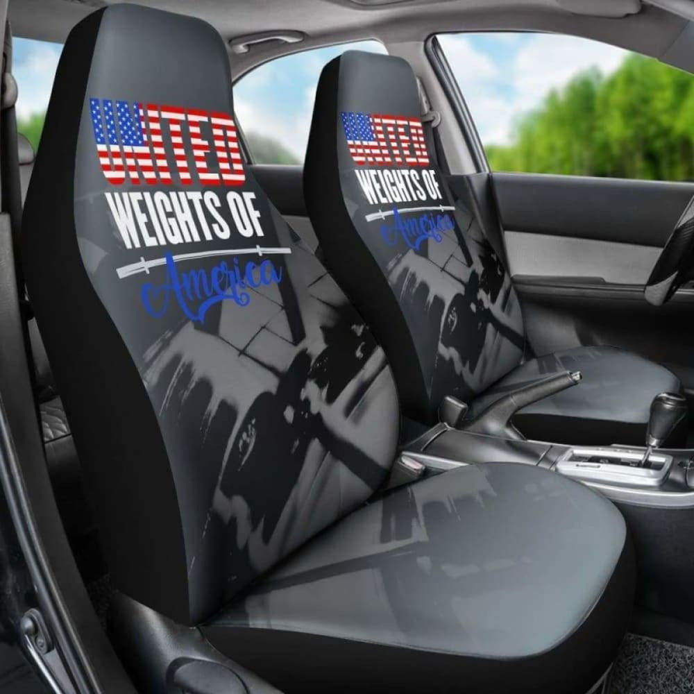 United Weights Of America Fitness Car Seat Covers