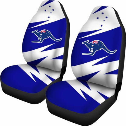 Australia Flag Kangaroo Car Seat Covers