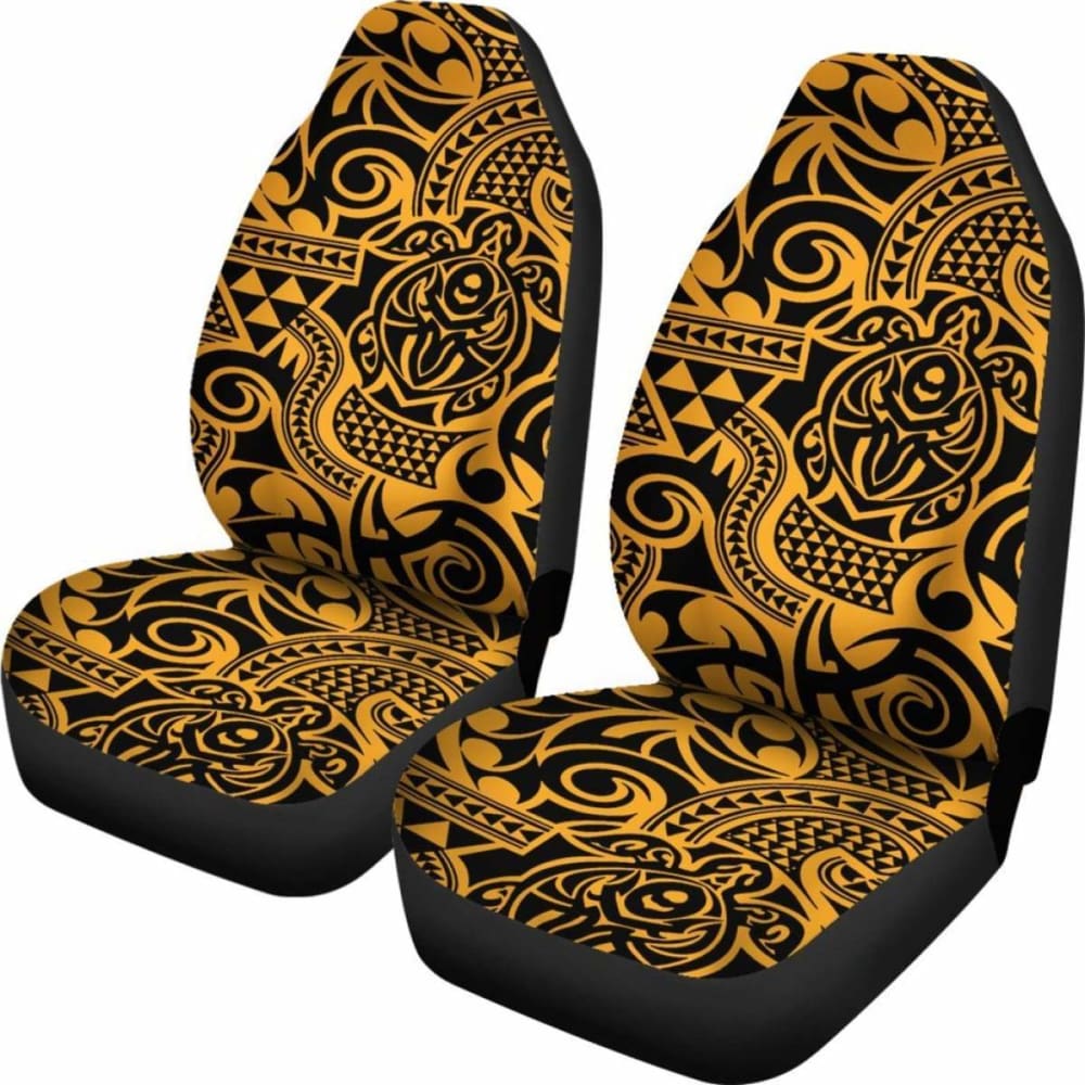 Polynesian Car Seat Cover - Polynesian Tattoo -