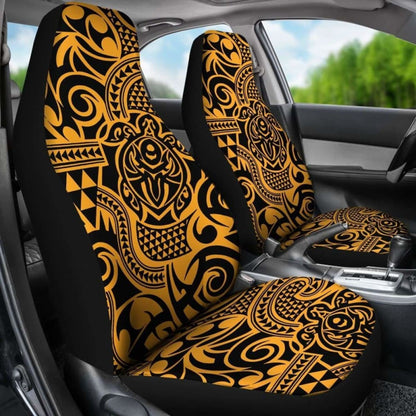 Polynesian Car Seat Cover - Polynesian Tattoo -