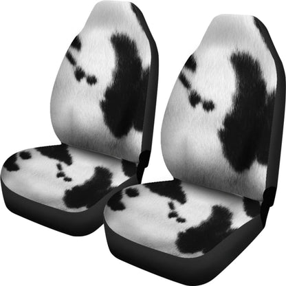 Cowhide Animal Print Car Seat Covers